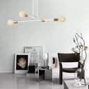 Vesio 4 pendant lamp – White – photo 4