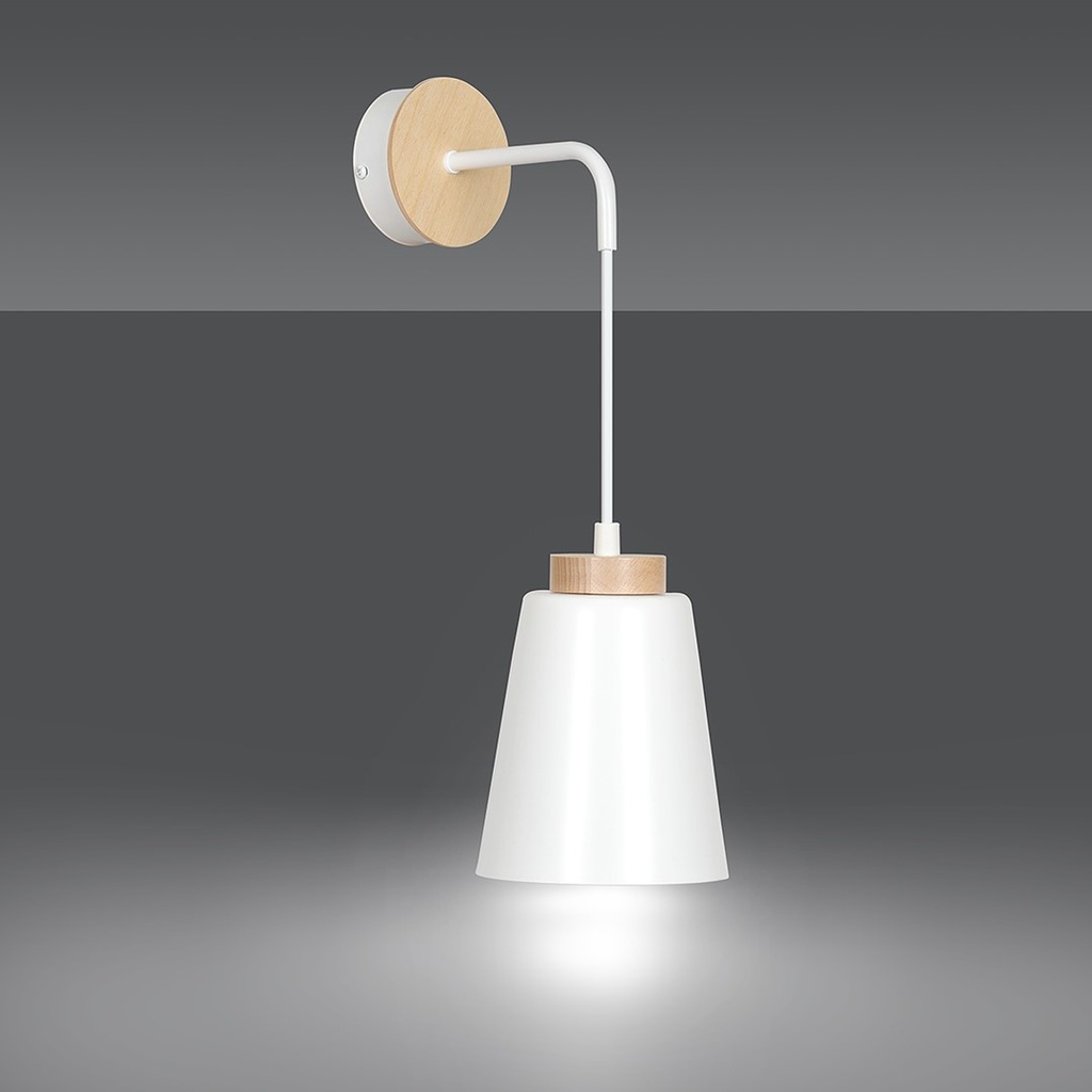 Bolero K1 wall lamp – White – photo 3