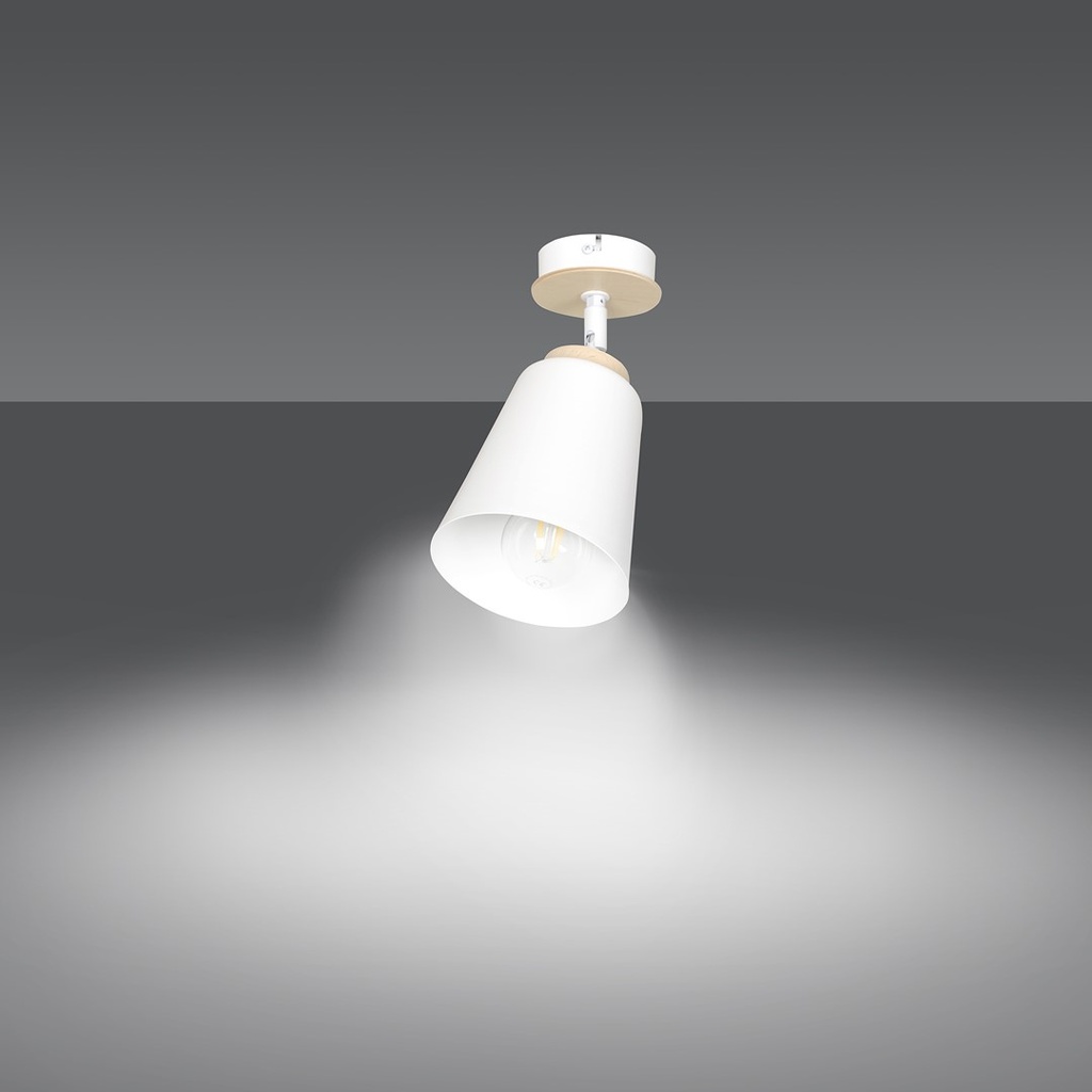 Atlas 1 ceiling lamp – White – photo 4