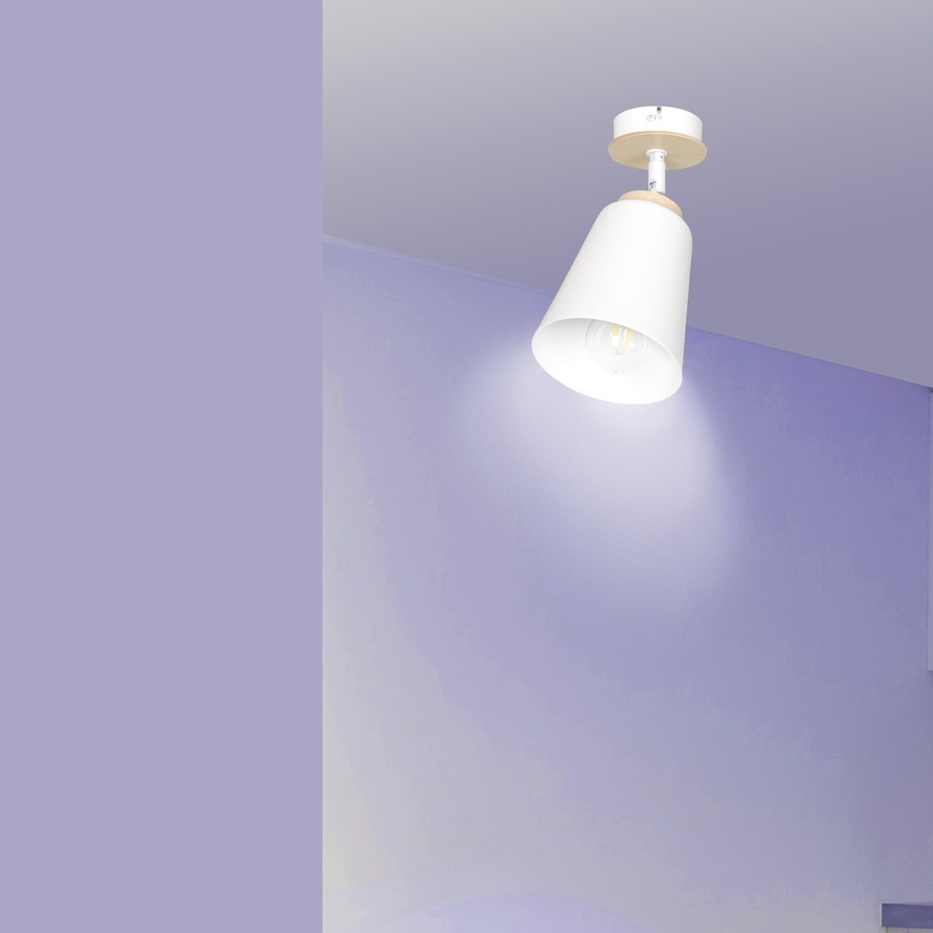 Atlas 1 ceiling lamp – White – photo 6