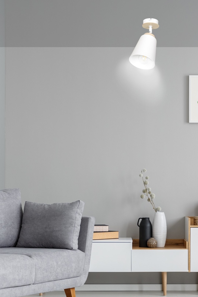 Atlas 1 ceiling lamp – White – photo 7