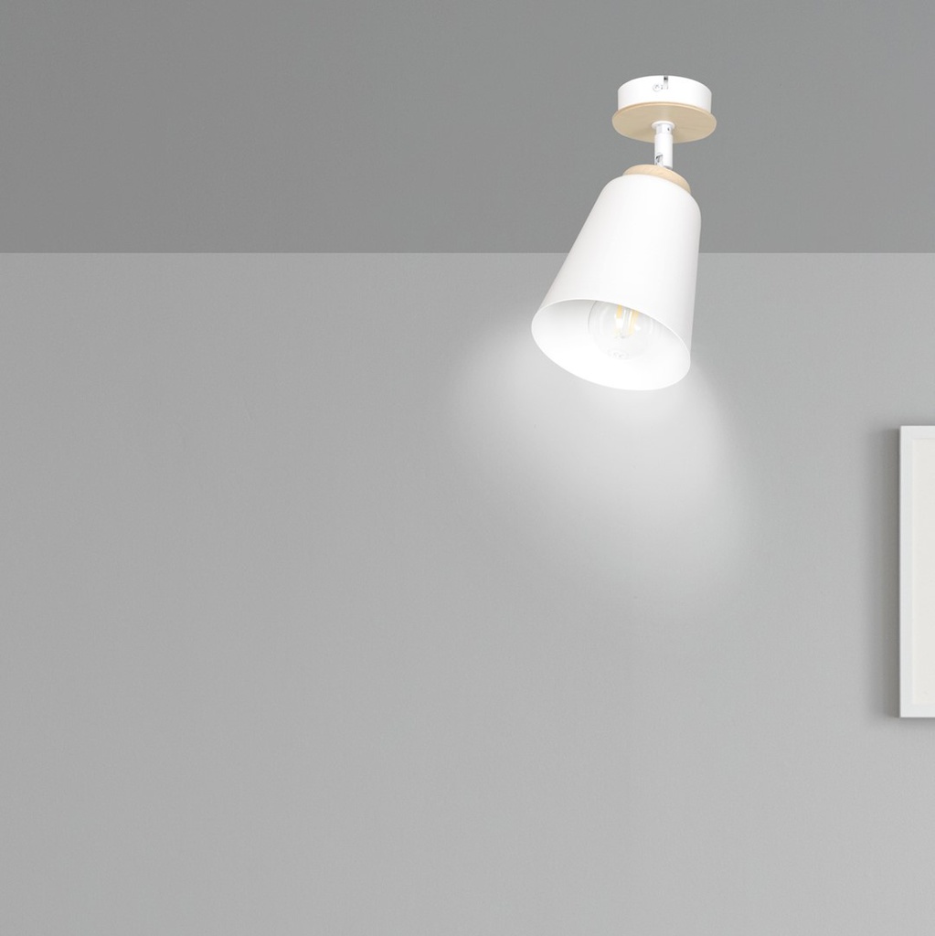 Atlas 1 ceiling lamp – White – photo 8