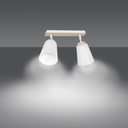 Atlas 2 ceiling lamp – White – photo 4