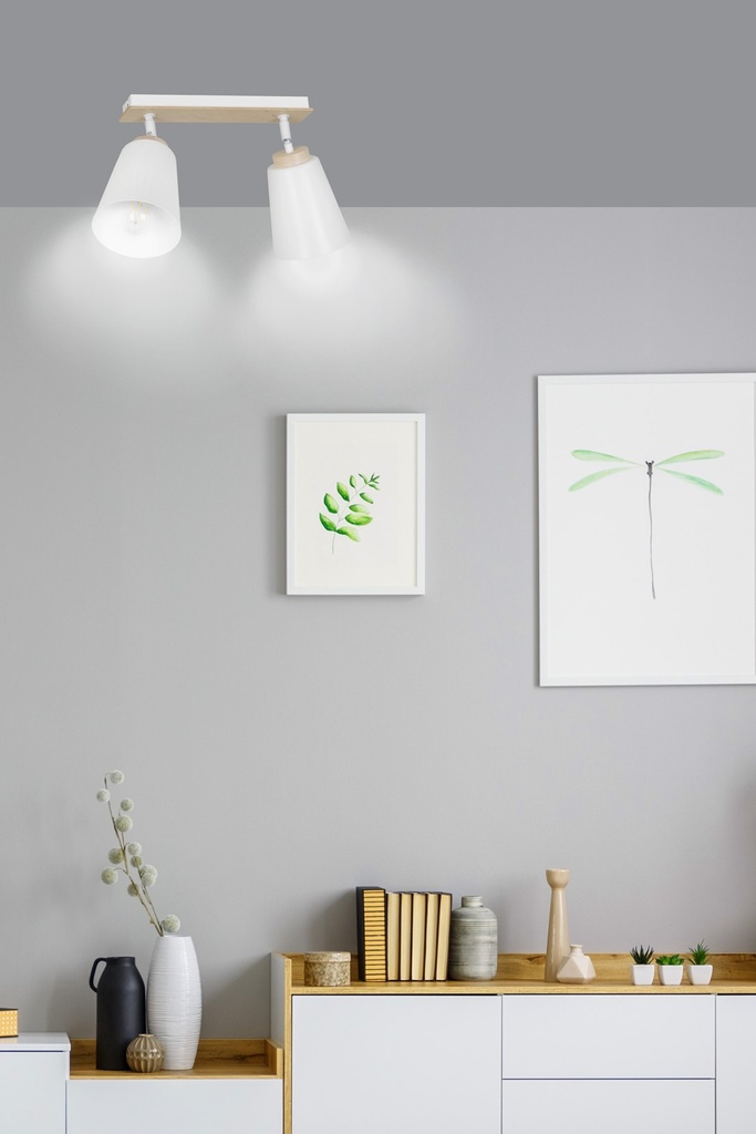 Atlas 2 ceiling lamp – White – photo 8