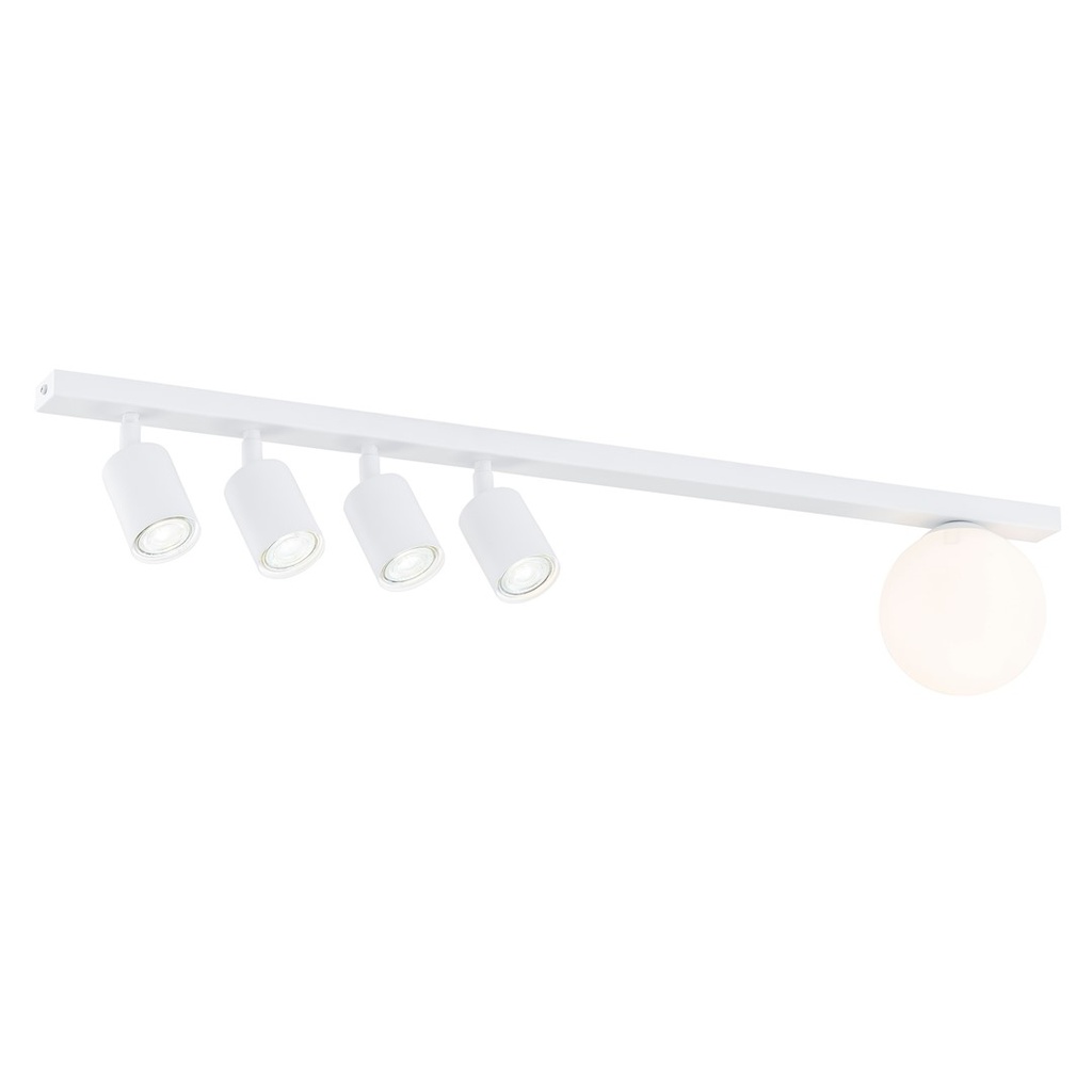 Baster 5 ceiling lamp – White – photo 3