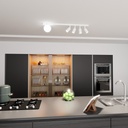 Baster 5 ceiling lamp – White – photo 4