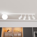 Baster 5 ceiling lamp – White – photo 5