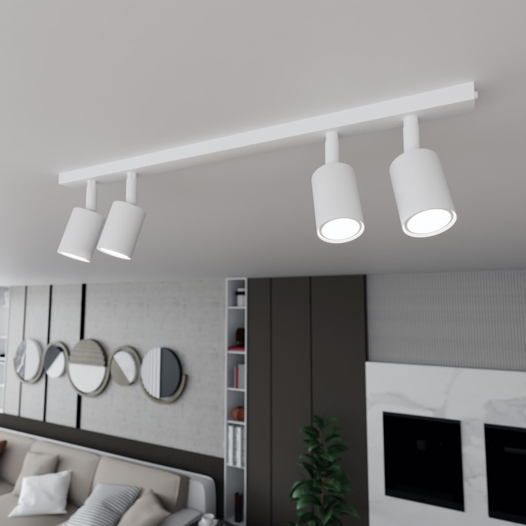 Plafonnier Flash 4 – Blanc – photo 4