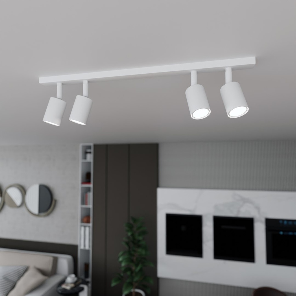 Plafonnier Flash 4 – Blanc – photo 5