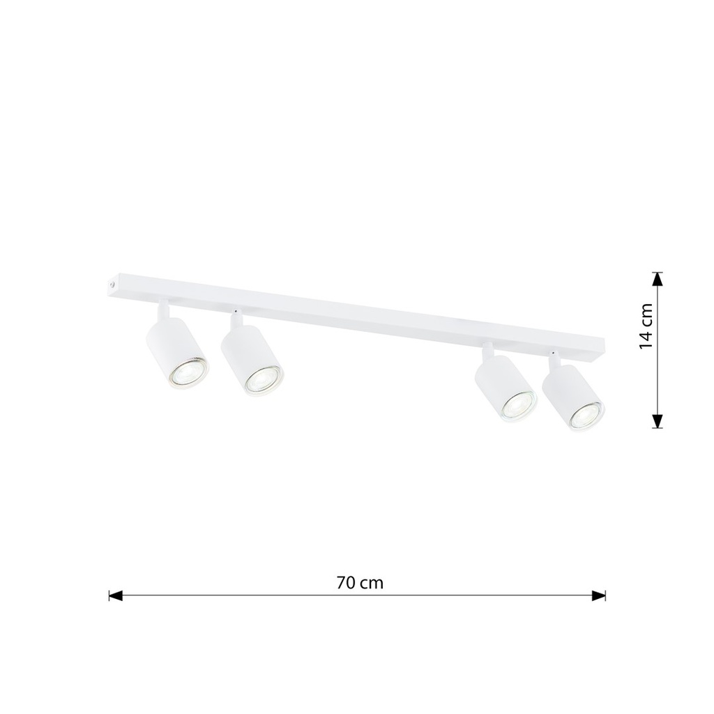 Plafonnier Flash 4 – Blanc – photo 11