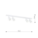 Plafonnier Flash 4 – Blanc – photo 11