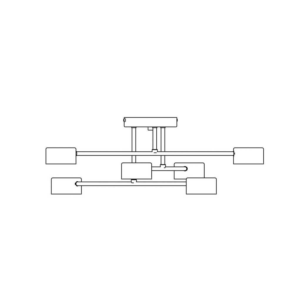Halo 6 ceiling lamp – White – photo 9