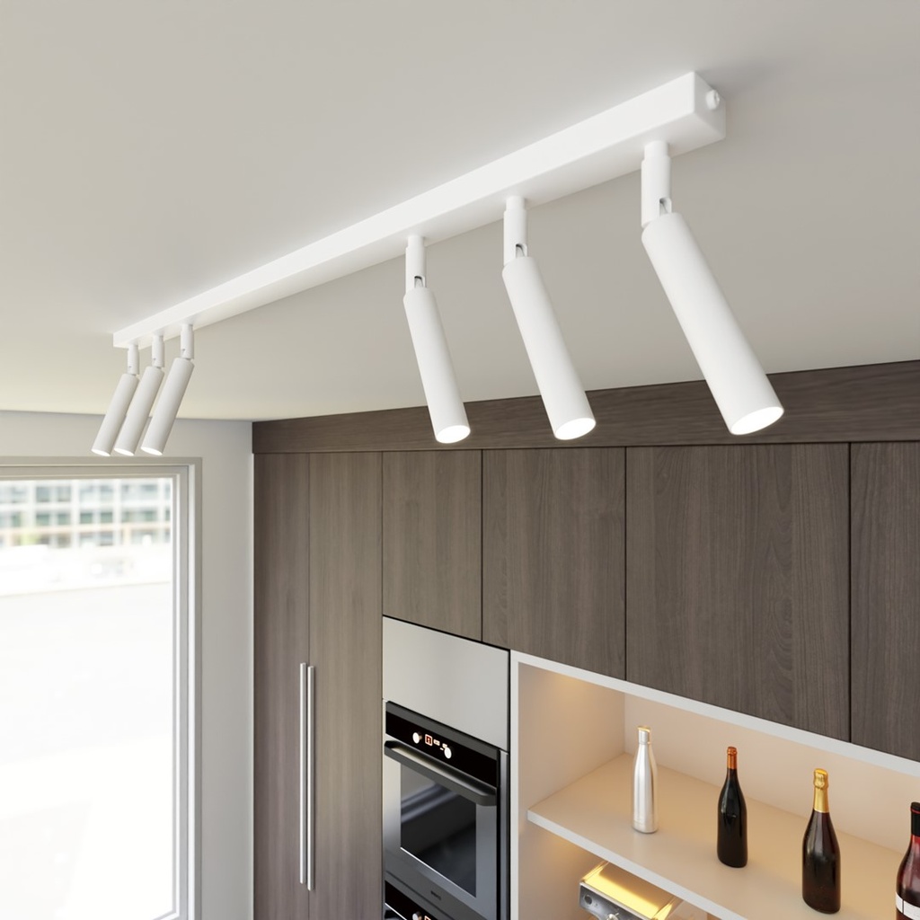 Ivi 6 ceiling lamp – White – photo 4
