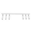 Ivi 6 ceiling lamp – White – photo 7