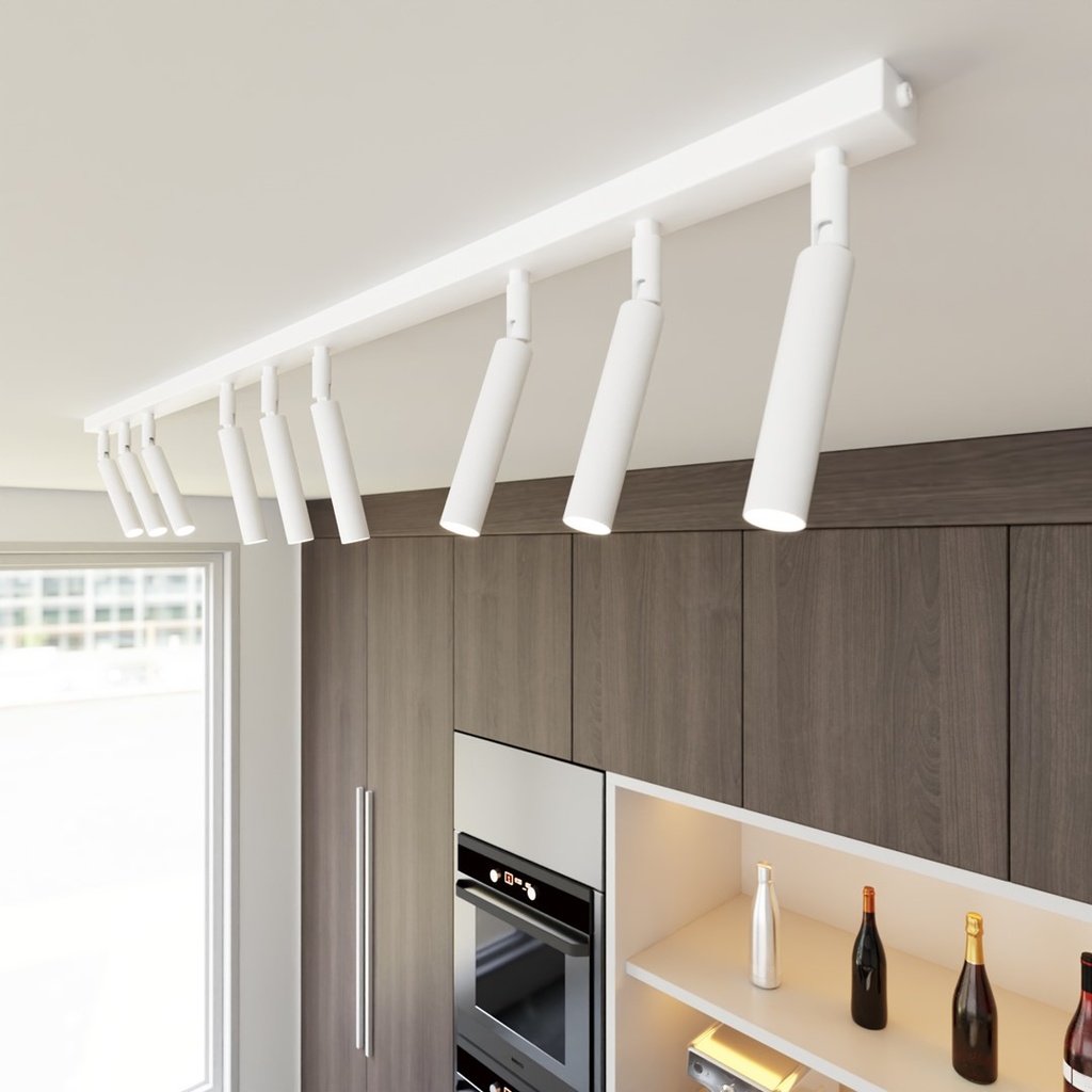 Ivi 9 ceiling lamp – White – photo 5