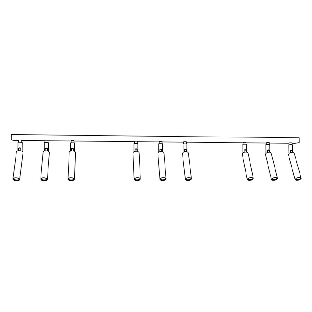 Ivi 9 ceiling lamp – White – photo 10