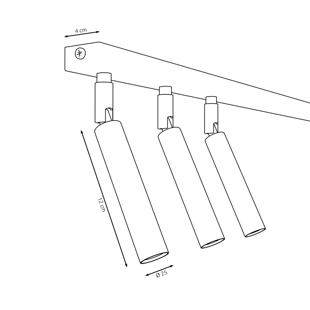 Ivi 9 ceiling lamp – White – photo 11