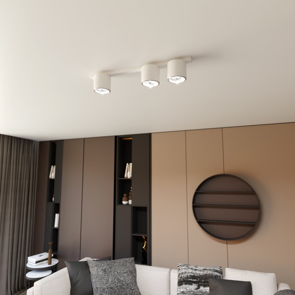 Nano 3 ceiling lamp – White – photo 4