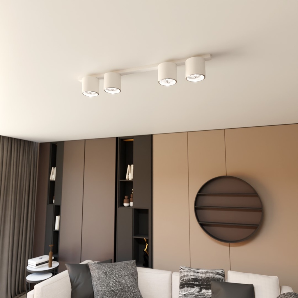 Nano 4 ceiling lamp – White – photo 4