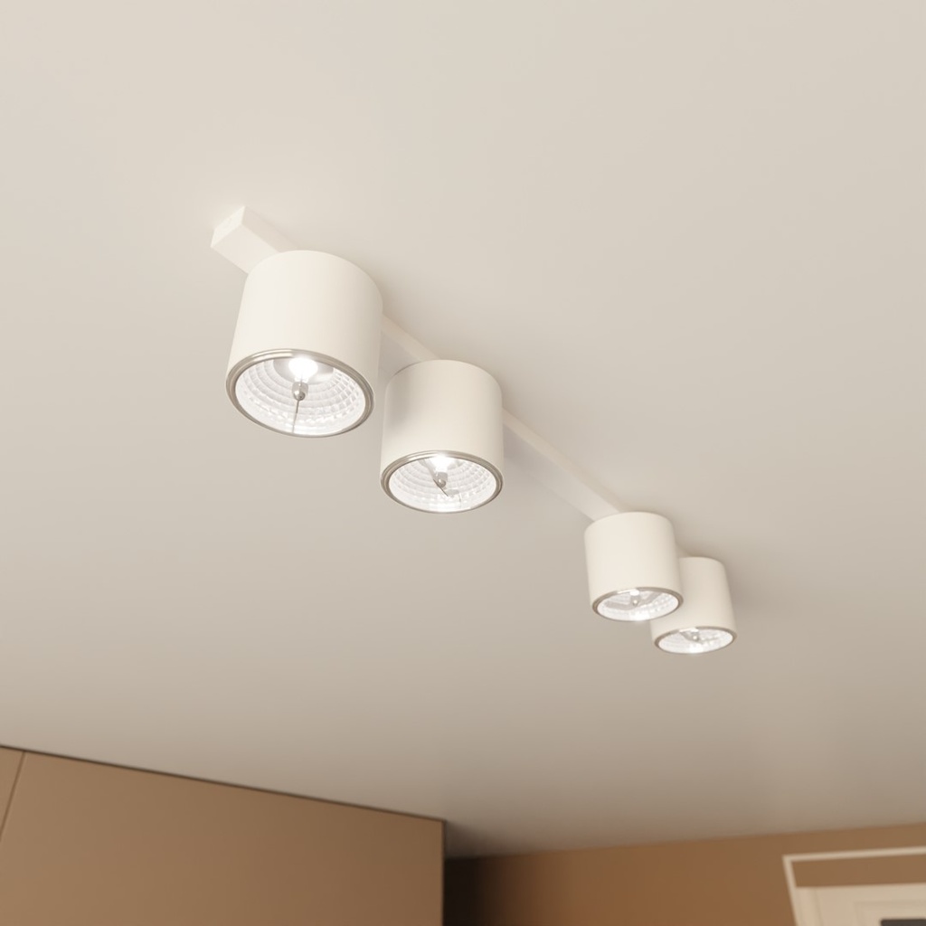 Nano 4 ceiling lamp – White – photo 5