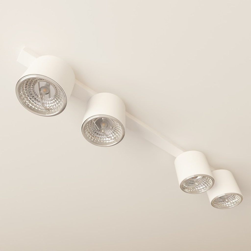 Nano 4 ceiling lamp – White – photo 6