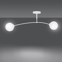 Pregos 2 ceiling lamp – White – photo 3