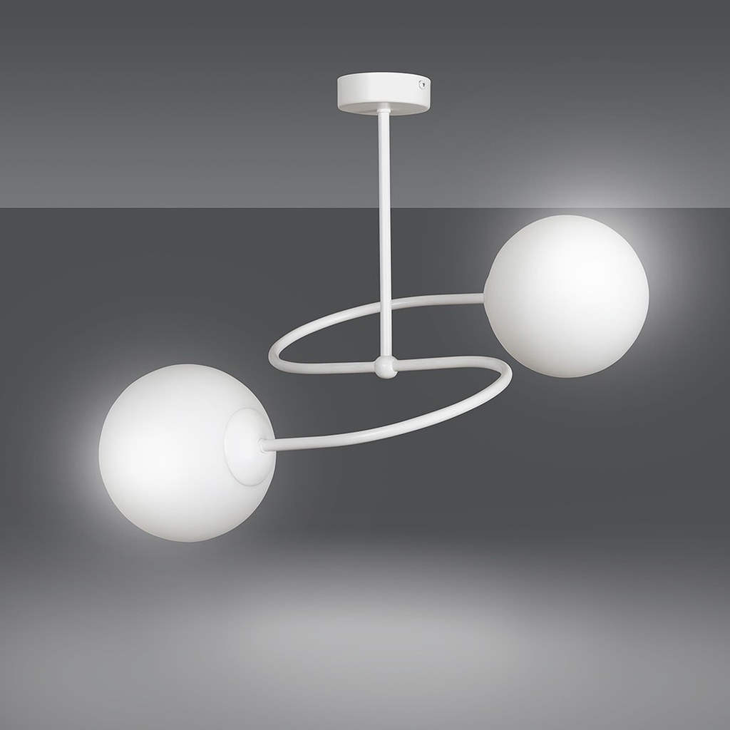Selbi 2 ceiling lamp – White – photo 3