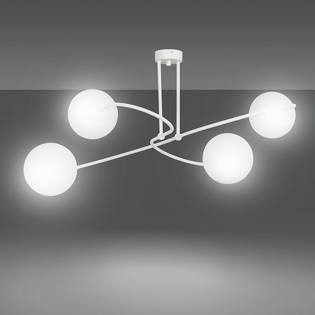 Selbi 4 ceiling lamp – White – photo 3