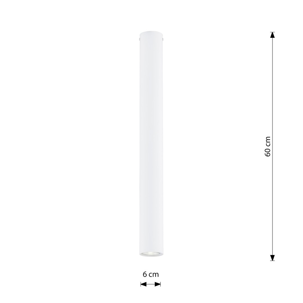 Tecno 1Xl ceiling lamp – White – photo 9