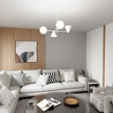 Hermes 4 chandelier – White – photo 3