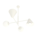 Hermes 4 chandelier – White – photo 6