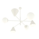 Hermes 6 chandelier – White – photo 6