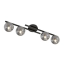 KAIRO 4 Black/Opal Ceiling Lamp – graphite – photo 2
