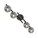KAIRO 4 Black/Opal Ceiling Lamp – graphite – photo 4