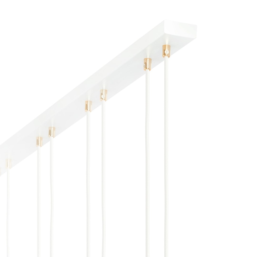 Glam 4 pendant lamp – White, opal – photo 6
