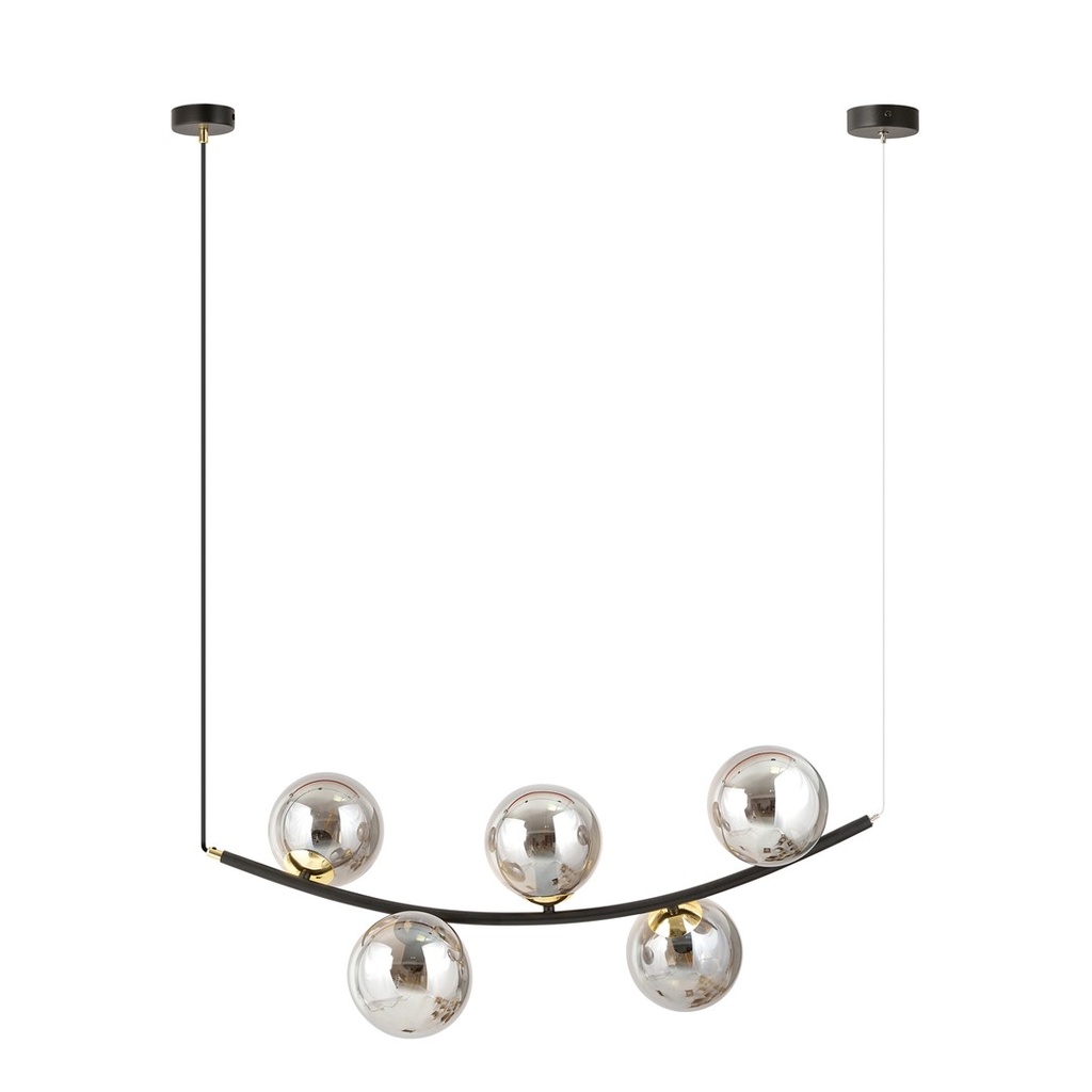 Ritz 5 pendant lamp – graphite – photo 3