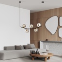 Ritz 5 pendant lamp – graphite – photo 5
