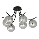 Boston 6 ceiling lamp – graphite – photo 3