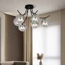 Boston 6 ceiling lamp – graphite – photo 5