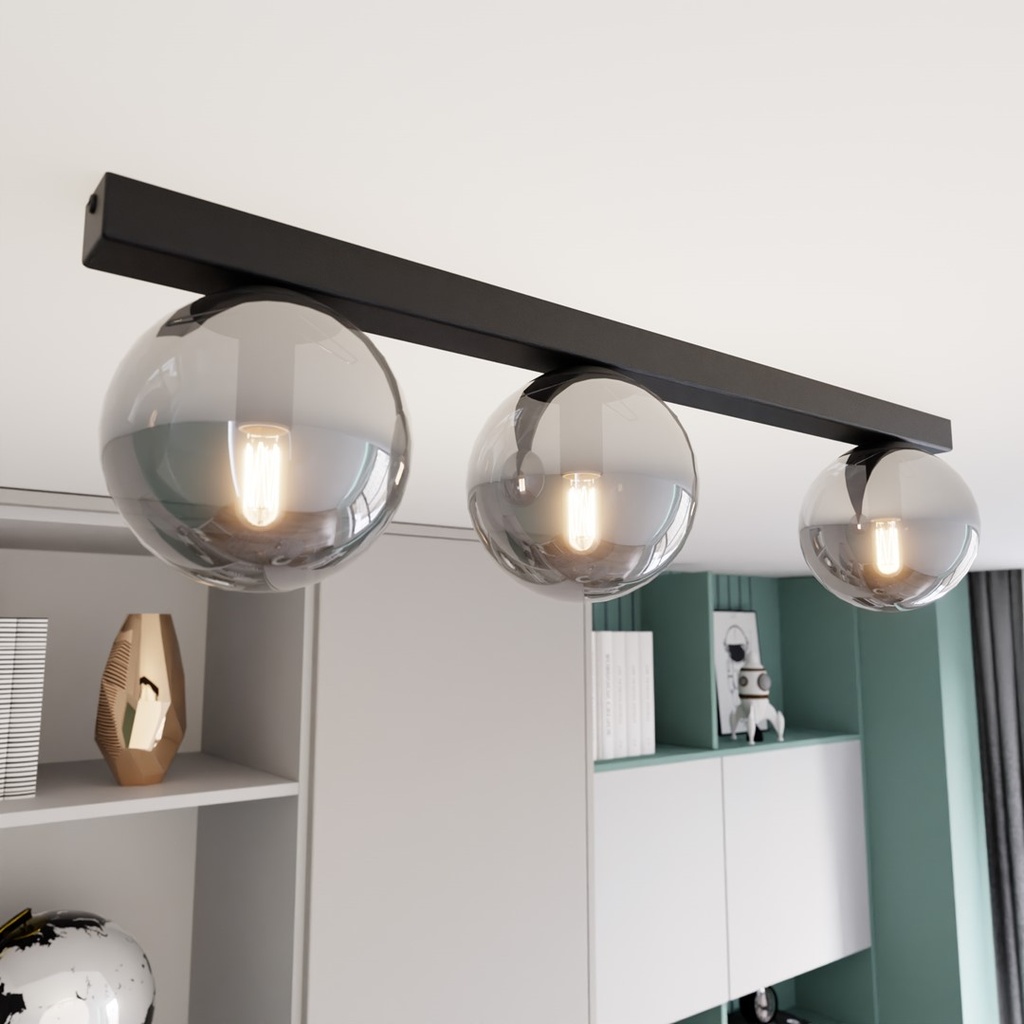 Fit 3 ceiling lamp – graphite – photo 8