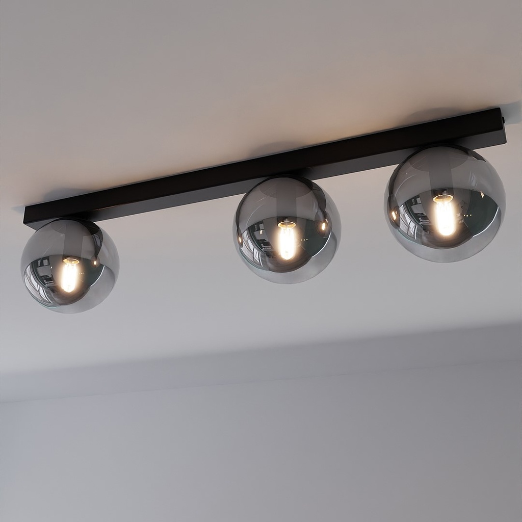 Fit 3 ceiling lamp – graphite – photo 10