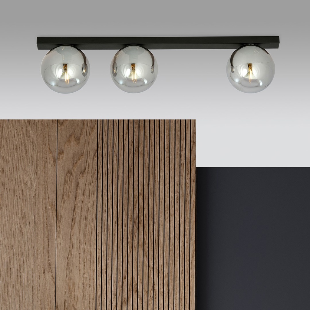 Fit 3 ceiling lamp – graphite – photo 11