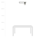 Imago 1A ceiling lamp – graphite – photo 3