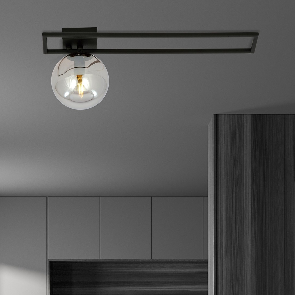 Imago 1C ceiling lamp – graphite – photo 6