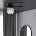 Imago 1D ceiling lamp – graphite – photo 5