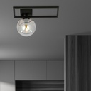 Imago 1D ceiling lamp – graphite – photo 6