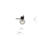 Imago 1G ceiling lamp – graphite – photo 10