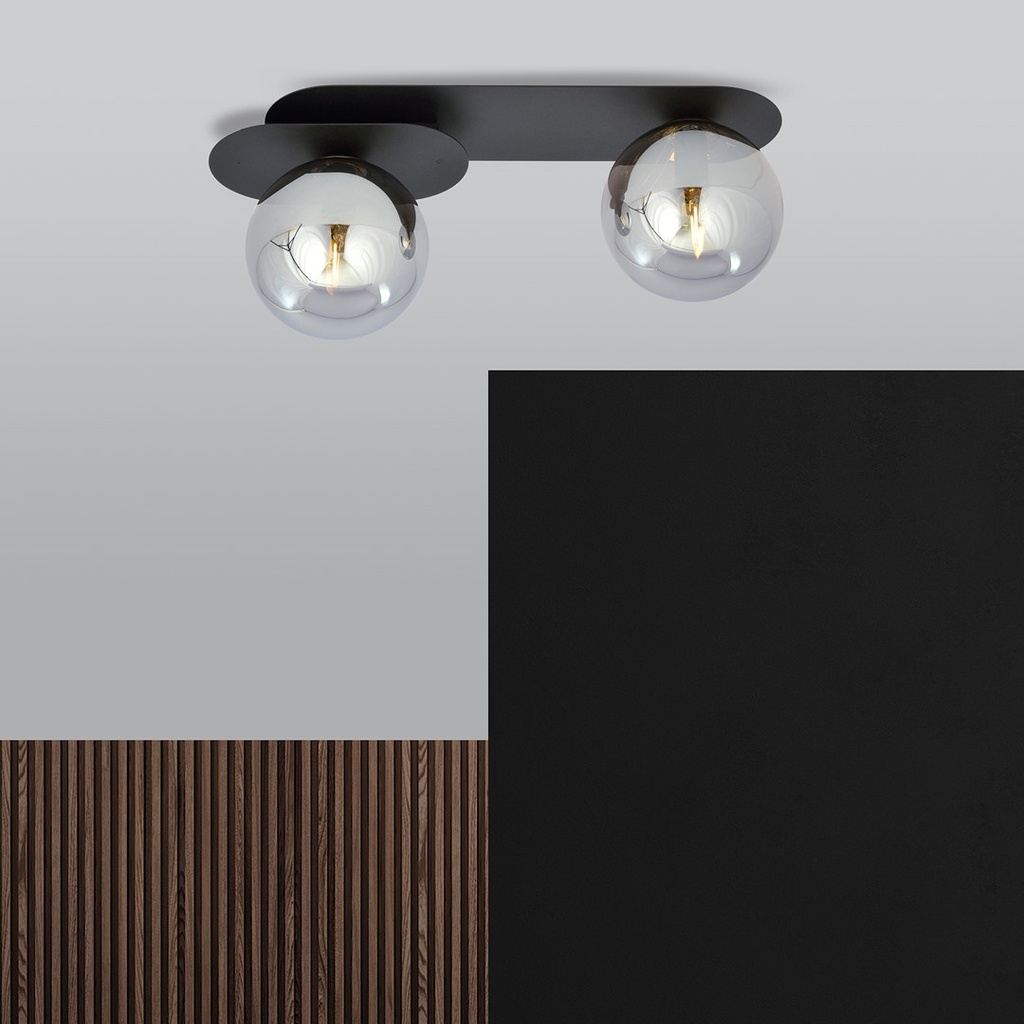 Plaza 2 ceiling lamp – graphite – photo 4