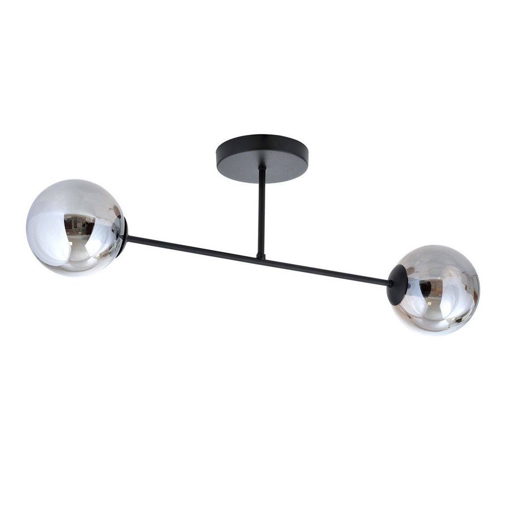 Roma 2 ceiling lamp – graphite – photo 3