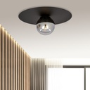 Solar 1 ceiling lamp – graphite – photo 4